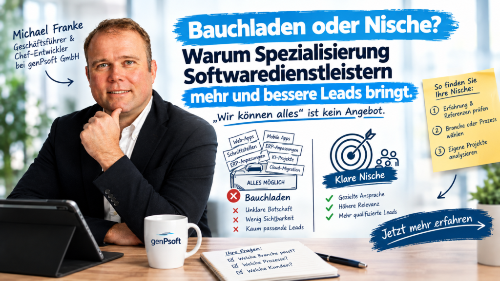 Bauchladen oder Nische Mehr qualifizierte Leads