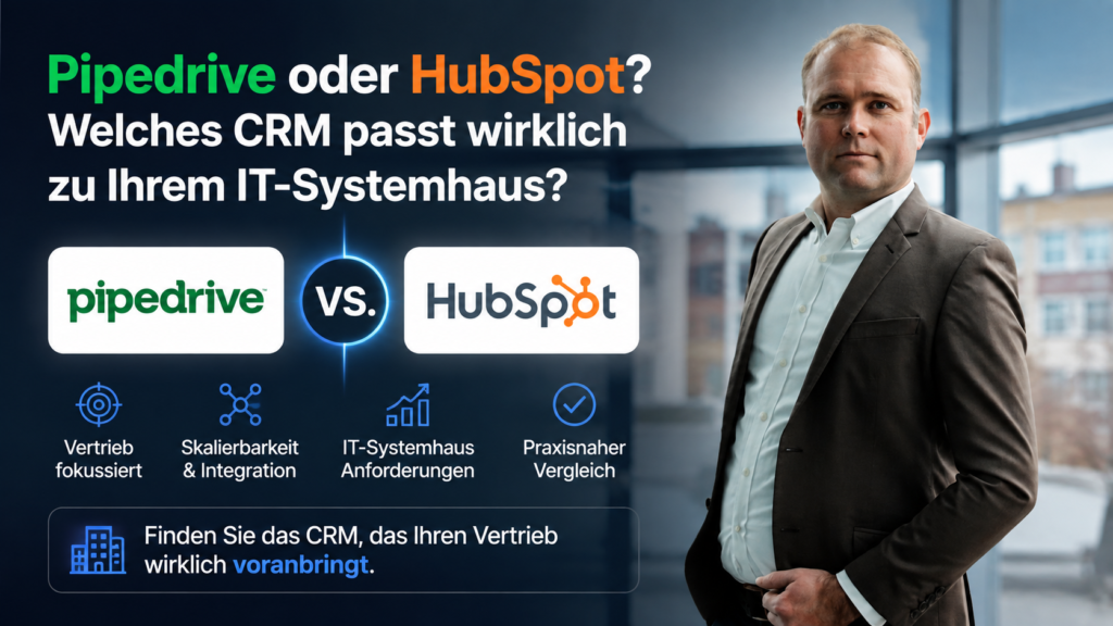 Diese Frage stellt man mir bei der genPsoft GmbH fast täglich, sobald wir mit IT-Systemhäusern über die Digitalisierung und Strukturierung ihrer Vertriebsprozesse sprechen. Und meine Antwort überrascht viele Führungskräfte: Die richtige Entscheidung hängt selten von der Anzahl der Buttons oder Features ab, sondern von einer Grundsatzfrage, die im Vorfeld fast nie gestellt wird.