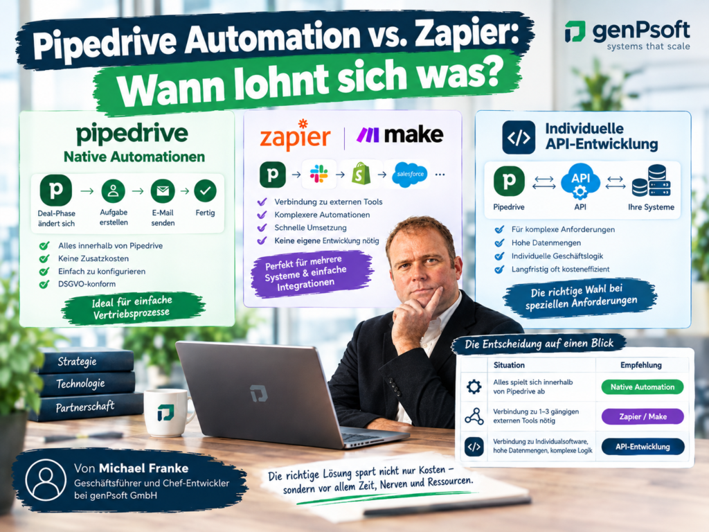 Pipedrive-Automation im Vergleich Welche Lösung passt