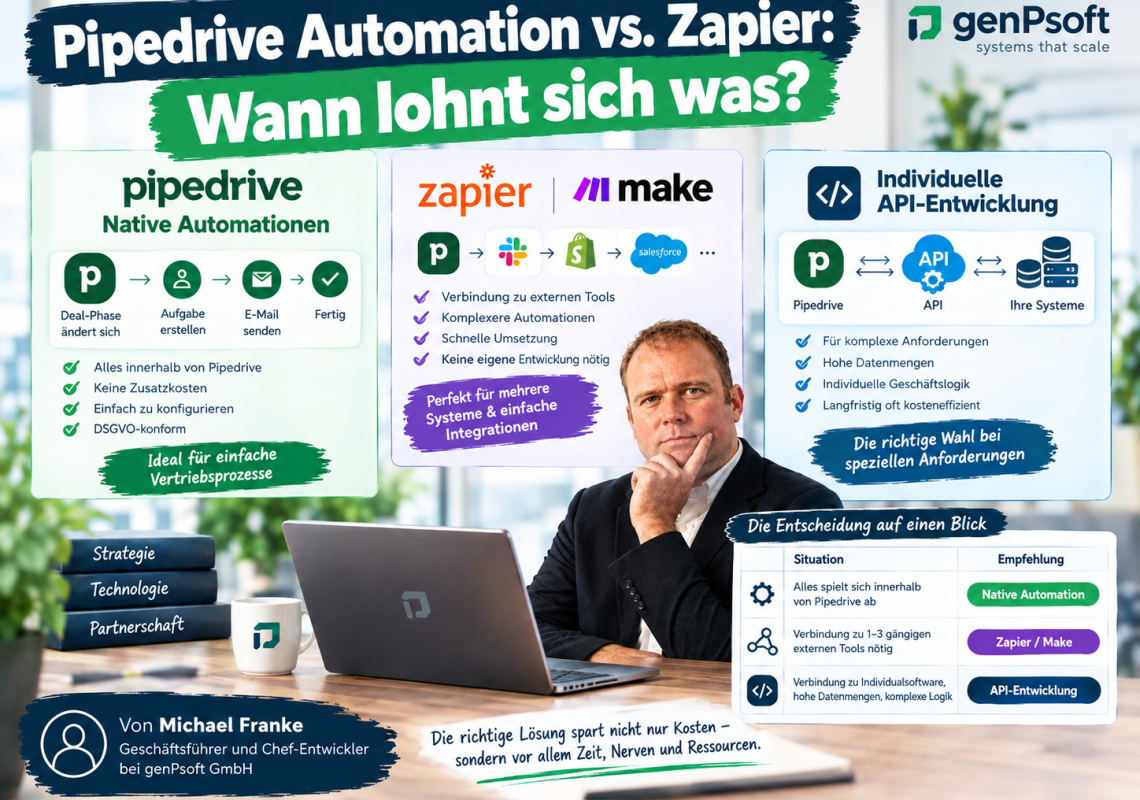Pipedrive-Automation im Vergleich Welche Lösung passt